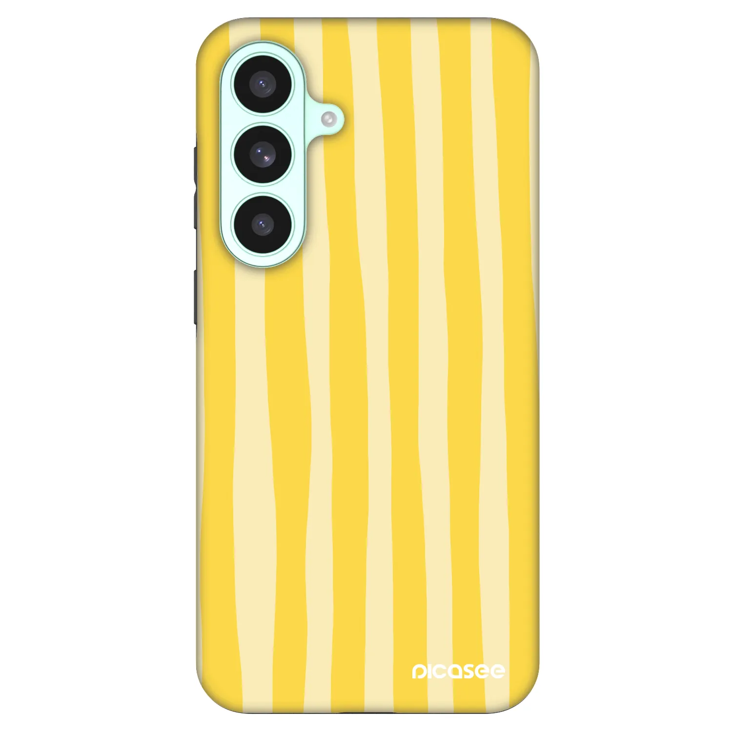 Picasee Fashion Case PowerShare pro Samsung Galaxy S26 FE - Lines lemon