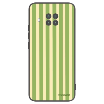 Picasee Μαύρη θήκη σιλικόνης για Xiaomi Mi 10T Lite - Lines Matcha