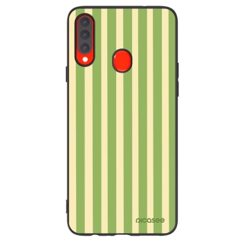 Θήκη για Samsung Galaxy A20s - Lines Matcha