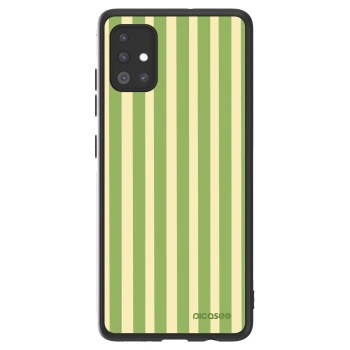 Picasee ULTIMATE CASE για Samsung Galaxy A51 A515F - Lines Matcha