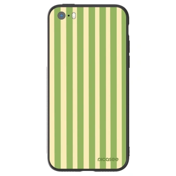 Θήκη για Apple iPhone 5/5S/SE - Lines Matcha