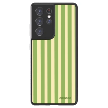 Picasee ULTIMATE CASE για Samsung Galaxy S21 Ultra 5G G998B - Lines Matcha