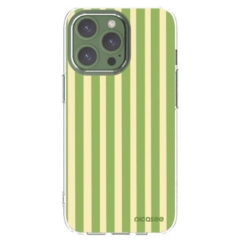 Picasee διαφανής θήκη σιλικόνης Apple iPhone 13 Pro - Lines Matcha