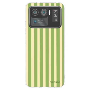 Picasee διαφανής θήκη σιλικόνης Xiaomi Mi 11 Ultra - Lines Matcha