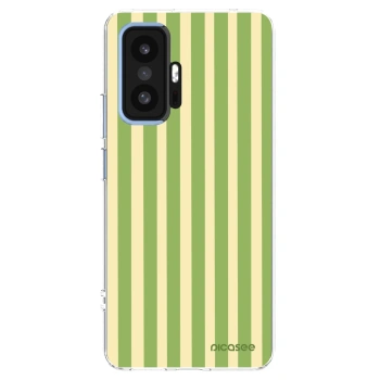 Picasee διαφανής θήκη σιλικόνης Xiaomi 11T Pro - Lines Matcha