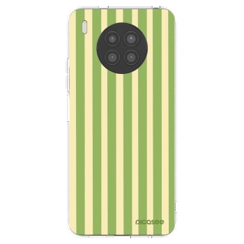 Picasee διαφανής θήκη σιλικόνης Huawei Nova 8i - Lines Matcha