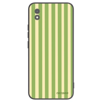 Picasee Μαύρη θήκη σιλικόνης για Realme C11 (2021) - Lines Matcha