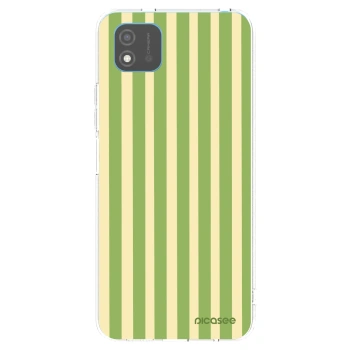 Picasee διαφανής θήκη σιλικόνης Realme C11 (2021) - Lines Matcha