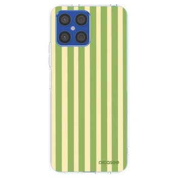 Picasee διαφανής θήκη σιλικόνης Honor X8 4G - Lines Matcha