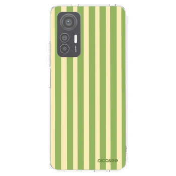 Picasee διαφανής θήκη σιλικόνης Xiaomi 12 Lite - Lines Matcha