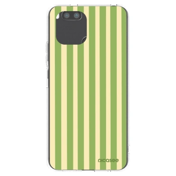 Picasee διαφανής θήκη σιλικόνης Xiaomi Redmi A1 - Lines Matcha