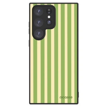 Picasee ULTIMATE CASE για Samsung Galaxy S23 Ultra 5G - Lines Matcha