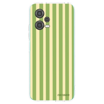 Picasee διαφανής θήκη σιλικόνης Xiaomi Poco X5 - Lines Matcha