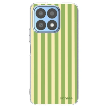 Picasee διαφανής θήκη σιλικόνης Honor X8a - Lines Matcha