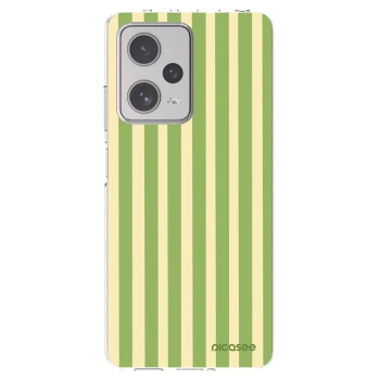 Picasee διαφανής θήκη σιλικόνης Xiaomi Redmi Note 12 Pro+ 5G - Lines Matcha