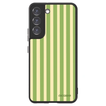 Picasee ULTIMATE CASE PowerShare για Samsung Galaxy S22 5G - Lines Matcha