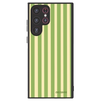 Picasee ULTIMATE CASE PowerShare για Samsung Galaxy S22 Ultra 5G - Lines Matcha