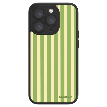 Picasee ULTIMATE CASE MagSafe pro Apple iPhone 15 Pro - Lines Matcha