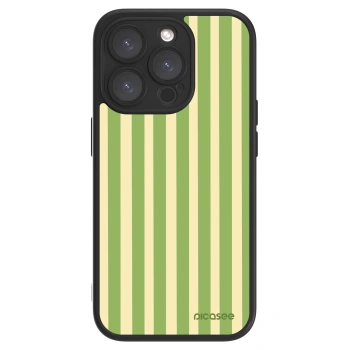 Picasee ULTIMATE CASE για Apple iPhone 15 Pro - Lines Matcha