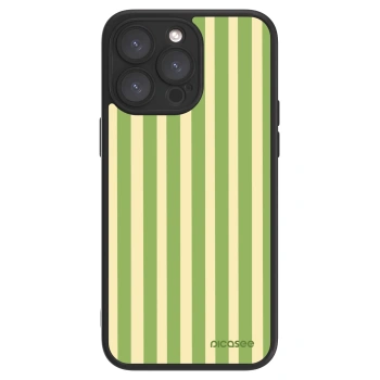 Picasee ULTIMATE CASE για Apple iPhone 15 Pro Max - Lines Matcha