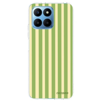 Picasee διαφανής θήκη σιλικόνης Honor 70 Lite - Lines Matcha
