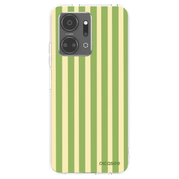 Picasee διαφανής θήκη σιλικόνης Honor X7a - Lines Matcha