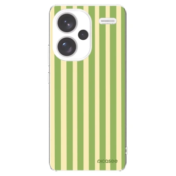Picasee διαφανής θήκη σιλικόνης Xiaomi Redmi Note 13 Pro+ 5G - Lines Matcha