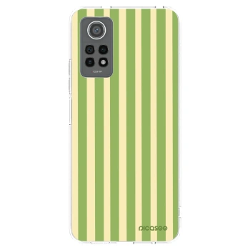 Picasee διαφανής θήκη σιλικόνης Xiaomi Redmi Note 12 Pro 4G - Lines Matcha