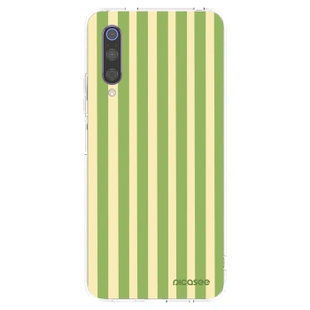 Picasee διαφανής θήκη σιλικόνης Xiaomi Mi 9 - Lines Matcha