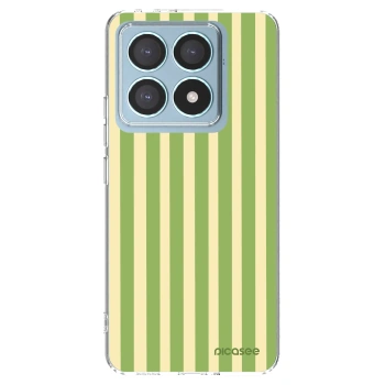 Picasee διαφανής θήκη σιλικόνης Xiaomi 14T Pro - Lines Matcha