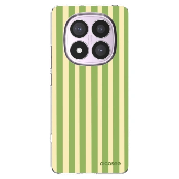 Picasee διαφανής θήκη σιλικόνης Xiaomi Redmi Note 14 Pro 5G - Lines Matcha