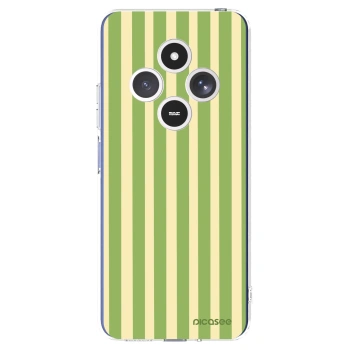 Picasee διαφανής θήκη σιλικόνης Xiaomi Redmi 14C - Lines Matcha