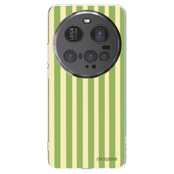 Picasee διαφανής θήκη σιλικόνης Xiaomi 15 Ultra - Lines Matcha
