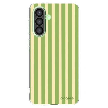Picasee διαφανής θήκη σιλικόνης Samsung Galaxy A26 5G A266B - Lines Matcha