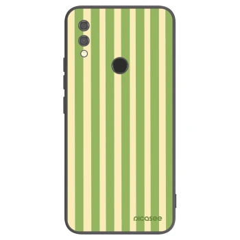 Picasee Μαύρη θήκη σιλικόνης για Xiaomi Redmi Note 7 - Lines Matcha