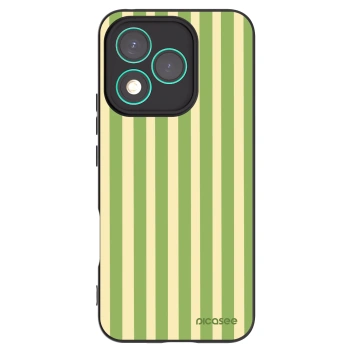 Picasee Μαύρη θήκη σιλικόνης για Honor 400 Lite 5G - Lines Matcha