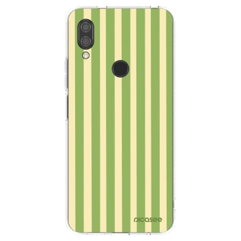 Picasee διαφανής θήκη σιλικόνης Xiaomi Redmi 7 - Lines Matcha