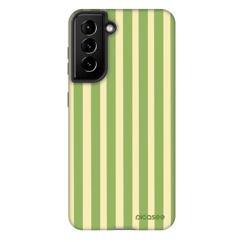 Θήκη για Samsung Galaxy S21 5G G991B - Lines Matcha