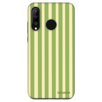 Θήκη για Huawei P30 Lite - Lines Matcha