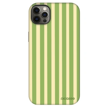 Θήκη για Apple iPhone 12 Pro Max - Lines Matcha
