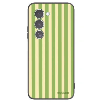 Picasee Μαύρη θήκη σιλικόνης για Xiaomi Redmi 15 5G - Lines Matcha