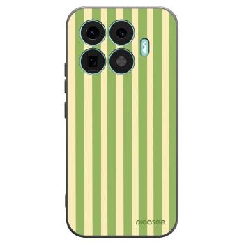 Picasee Μαύρη θήκη σιλικόνης για Xiaomi 17T - Lines Matcha