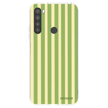 Picasee διαφανής θήκη σιλικόνης Xiaomi Redmi Note 8 - Lines Matcha