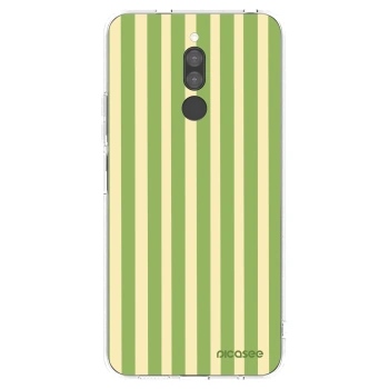 Picasee διαφανής θήκη σιλικόνης Xiaomi Redmi 8 - Lines Matcha