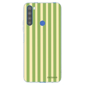 Picasee διαφανής θήκη σιλικόνης Xiaomi Redmi Note 8T - Lines Matcha