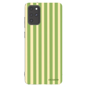Picasee διαφανής θήκη σιλικόνης Samsung Galaxy S20+ G985F - Lines Matcha