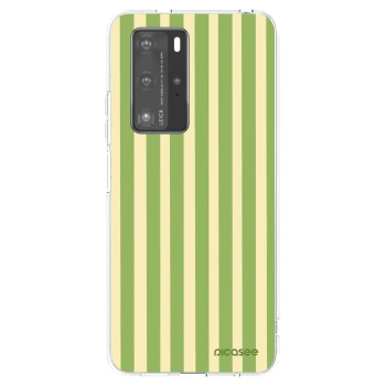 Θήκη για Huawei P40 Pro - Lines Matcha