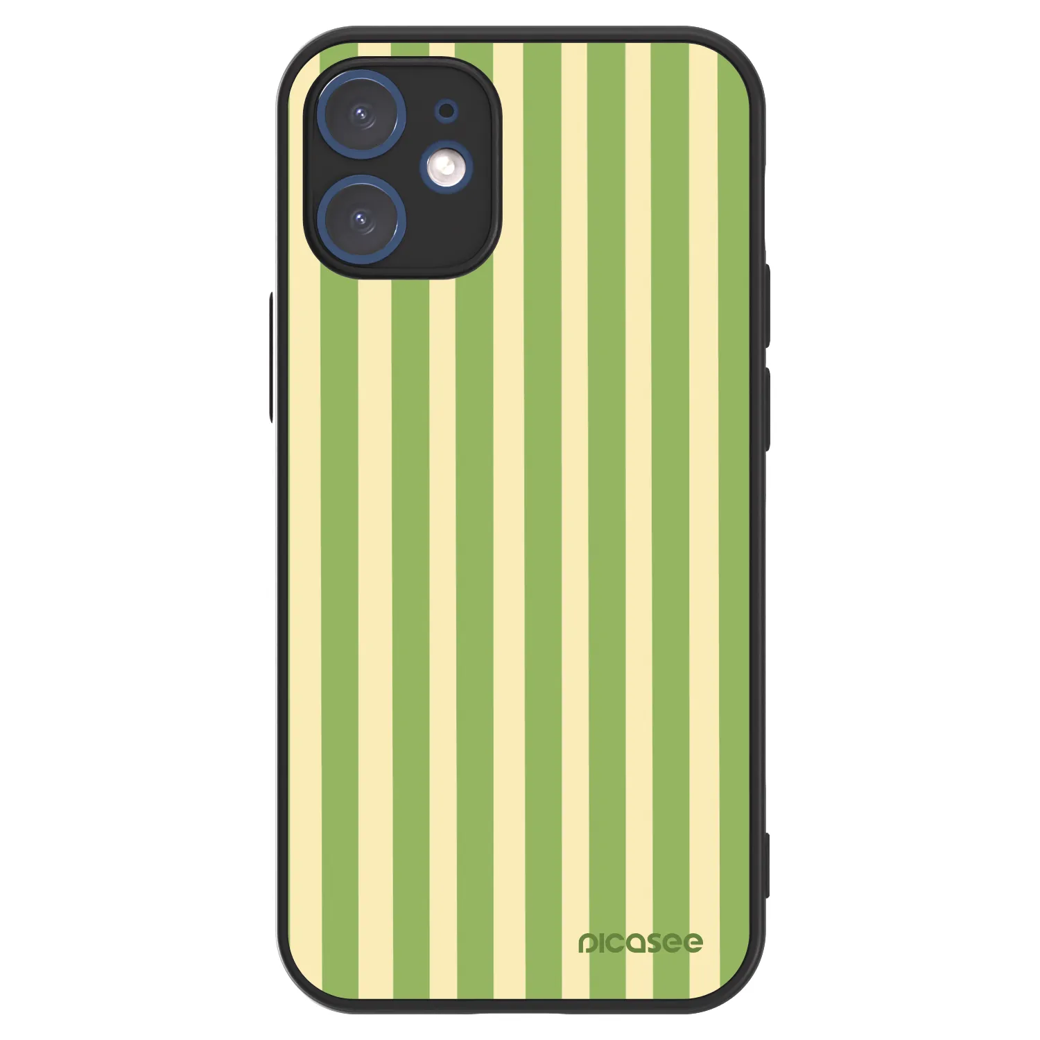Picasee ULTIMATE CASE για Apple iPhone 12 mini - Lines Matcha