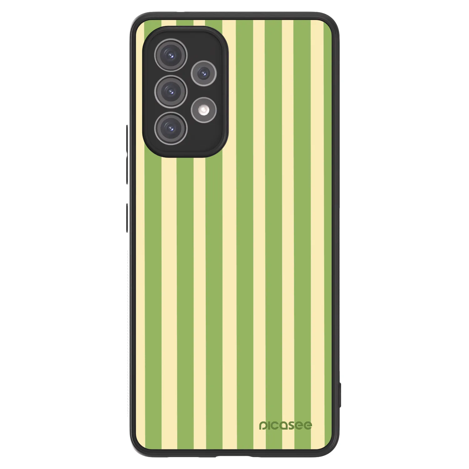Picasee ULTIMATE CASE για Samsung Galaxy A52 5G A525F - Lines Matcha