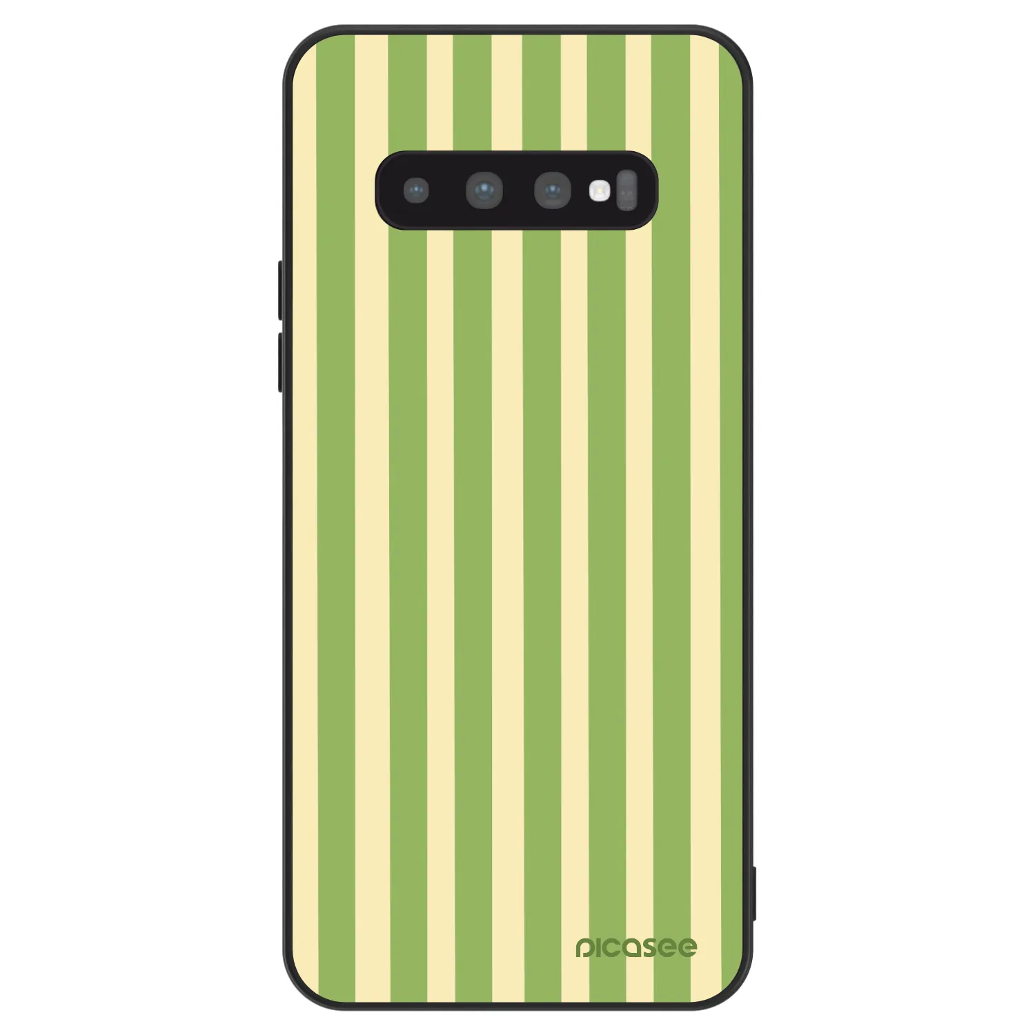 Picasee ULTIMATE CASE για Samsung Galaxy S10 G973 - Lines Matcha